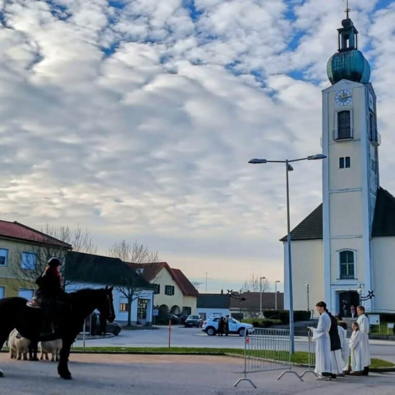 Pferdeweihe in St. Andrä